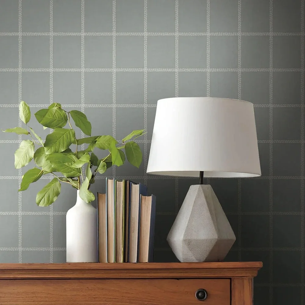 Magnolia Home Sunday Best Peel & Stick Wallpaper - Grey